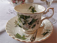 Vintage China for weddings by Elegance China Hire