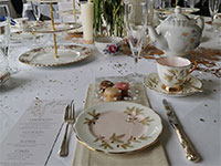 Vintage China for weddings by Elegance China Hire