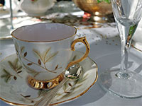 Vintage China for weddings by Elegance China Hire