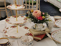 Vintage China for weddings by Elegance China Hire