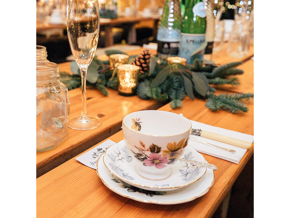 Vintage China for weddings by Elegance China Hire