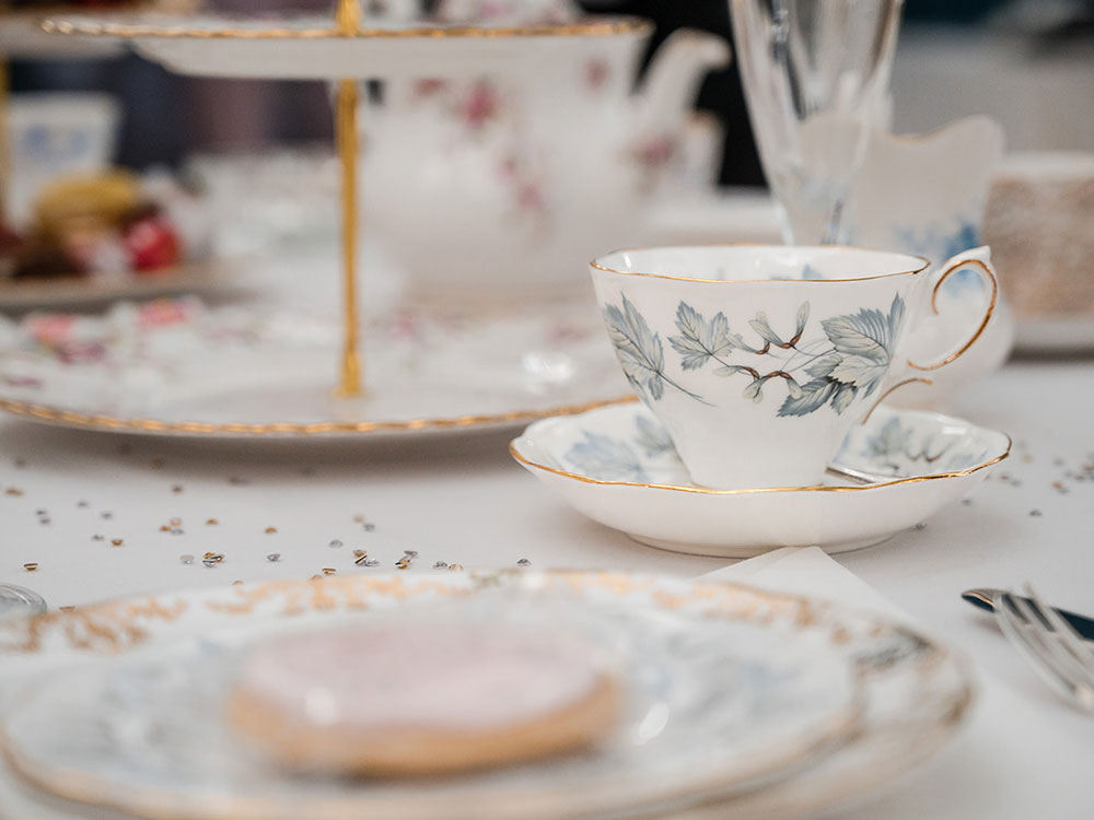 Vintage China for weddings by Elegance China Hire