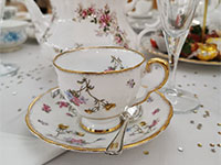 Vintage China for weddings by Elegance China Hire