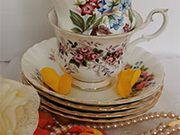 Vintage China for weddings by Elegance China Hire